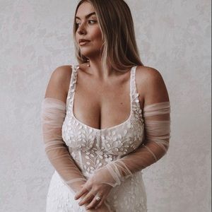 Made with Love Bridal Tulle Gloves